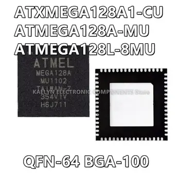 1 бр./лот ATXMEGA128A1-CU ATMEGA128A-MU MEGA128A ATMEGA128L-8MU MEGA128L QFP64 BGA100