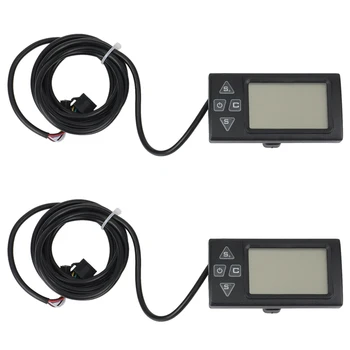 2X 36V-48V LCD дисплей Ebike с вход SM за електрически велосипед BLDC Controller контролен Панел S861