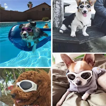 6 цвята Красиви Слънчеви очила за кучета Слънчеви очила за котки Облекло за очите Защита на очите кученце Аксесоари за грижа за домашни любимци Украса за домашни любимци