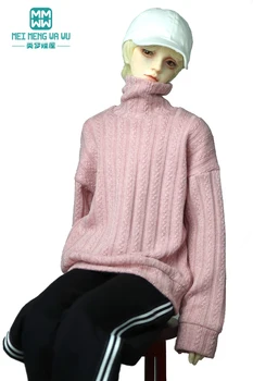 68-75 см BJD Чичо SD17 Сферична панта стоп-моушън облекло Модерен пуловер с висока воротом