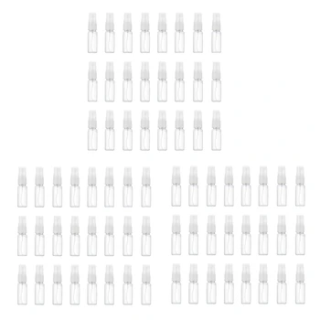 72шт 20 мл Прозрачни Празни флакона-дозатор Преносими бутилки, за да бъде фино разпръснати пръскане мъгла за еднократна употреба