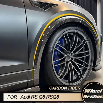 Автомобилни Калници За калниците Audi RS Q8 RSQ8 2020-2023 Audo Защита на калниците За Вежди 12 бр./компл. От Този Въглеродни Влакна