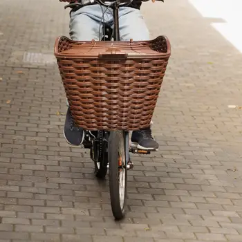Велосипедна кошница с капак, кошница за съхранение на велосипеди, переноска за пътуване, сгъваем велосипед, балансир за планински пътища, Прикачените файлове за велосипед