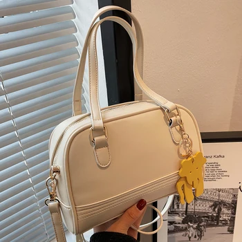 Висококачествени дамски малки чанти от изкуствена кожа, чанти през рамо, модерен дамски чанти през рамо за жени, ежедневни чанти-тоут, Нова