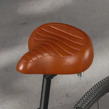 Дизайнерски калъф за седалка с пълна намотка, ергономичен износостойкое кормило на седлото, водоустойчива удобна възглавница е идеална за омекотяване на ударите.