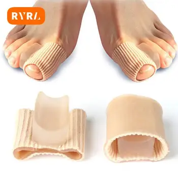 Ефективен силикон инструмент за изправяне на пръстите на краката премиум качество, за улесняване на болки в крака, ортопедични стелки за палеца на крака