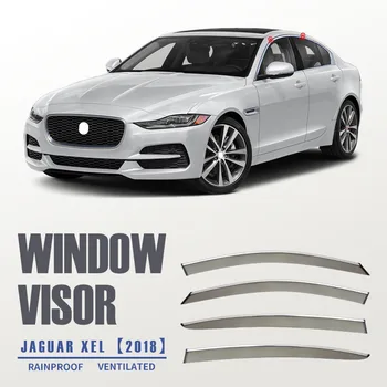 За JAGUAR XEL Прозорец козирка, изглаждат време на екран, Дефлектор страничен прозорец, предното стъкло на колата, изглаждат време на екран, автомобилни аксесоари