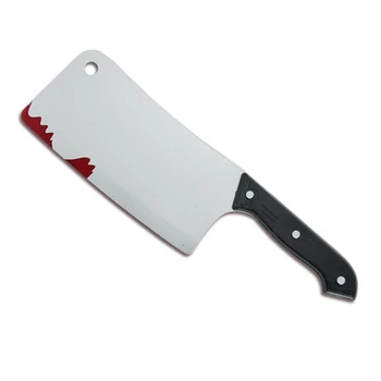 Кървава секира, фалшиви ножове, реалистичен подпори за кухненско тесака