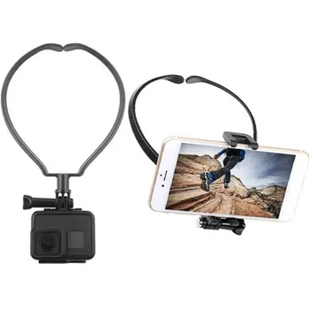 Най-новият за спортна екшън камера GoPro Маточната мобилен окачен на притежателя за определяне на съвсем малък, аксесоари за закрепване на смартфон