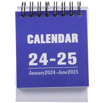 Настолен Мини-календар на 2024 година, Тенис на Малък Календар, украса за настолен календар, Календар за вашия домашен офис