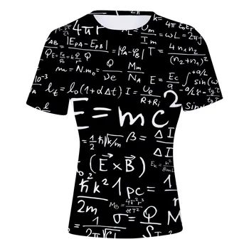 Нова енергийна формула E mc2, наука, физика, подаръци за любителите на езда, тениска, за писане с тебешир, бързосъхнеща тениска, мъжки дрехи