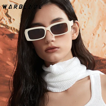 Нови Модни слънчеви очила в ретро стил с малък правоъгълник, Марка Дизайнерски Реколта Дамски Солнцезащитная рамки за пътуване, Защита UV400