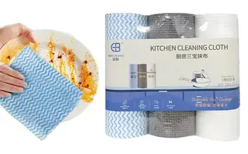 Парцали за почистване на кухня, за Многократна употреба бързо съхнещи кухненски кърпи, миещи и Парцали за почистване, сверхпоглощающие материали за почистване