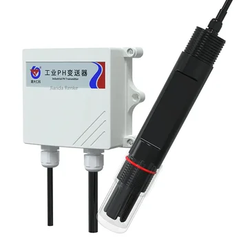 Промишлен цифрова мрежа сензор PH-електрод 4 20 ma RS485, сензор PH-метър вода на езерото-аквариум