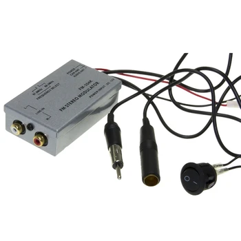 Универсален fm модулатор, Стерео Mp3, Автоантенный кабел, Авто Радио, Aux адаптер