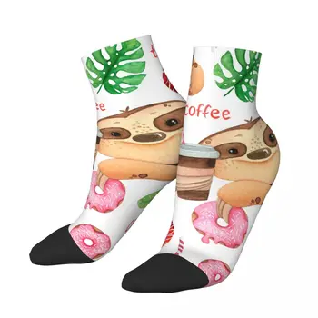 Чорапи За възрастни Ежедневни, Подходящи По Цвят Дебели Топли Чорапи Дишащи Високо Качество
